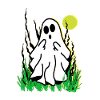Little White Ghost Halloween