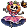 Drôle de princesse d’Halloween