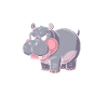 Warning: Passive Aggressive Hippo Cartoon