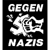 Against Nazis white letters