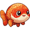 Poisson rouge Ranchu