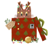 Cat in Christmas Gift