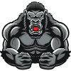 Gorilla Muscles Bodybuilding