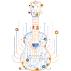 Ukulele Drawing