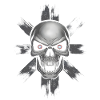 Vampire sinister skull