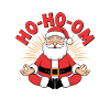 Christmas Yoga Santa Claus