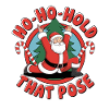 Christmas Yoga Santa Claus