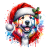 Santa Dog Santa Claus