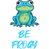 Frosch Blau
