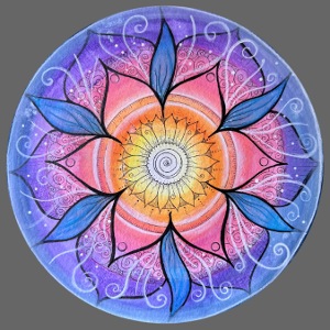 Mandala Bild bunt