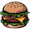 Burgers - fast food - delicious