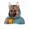 Drôle de berger allemand