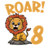 8th Birthday Young Lion