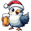 Dove Bird Bière Noël Noël