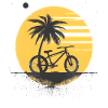 Retro Radfahrer