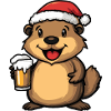Beaver Beer Xmas Christmas