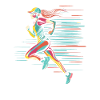 Runner Comic Look