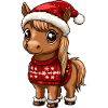 Cheval Noël Bande dessinée
