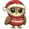 Owl Christmas Comic