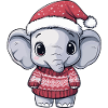 Elephant Christmas Comic