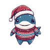 Shark Christmas Comic