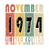 Limited edition November 1974