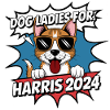 Cane Da Donna Per Kamala Harris 2024 USA America