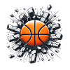 Basketball Crashing Through Wall Design