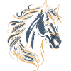 PFERD TATTOO FARBE
