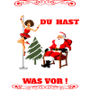 Weihnachtsmann im Stripclub