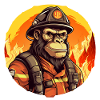 Singe de pompiers