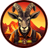 Feuerwehrmann Steinbock