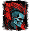 HorrorPunk Zombie Mohawk
