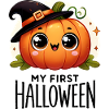 My First Halloween - Cute Pumpkin