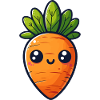 Super-cute carrot