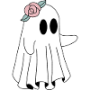 Happy Halloween Ghosts Love