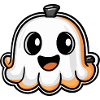 Ghost Halloween Cartoon