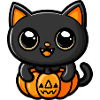 Cat Halloween Cat Cartoon