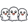 Ghosts Halloween Cartoon