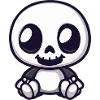 Skull Halloween Skeleton Cartoon