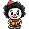 Halloween Clown Cartoon