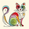 cat swirl