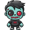 Zombie Halloween Dessin animé