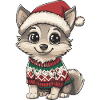 Wolf Christmas Comic