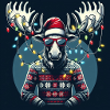 Weihnachts Elch