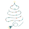 Christmas Tree String Lights Design