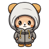 Mouse Winter Animal Baby Comic