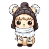 Alpaca Winter Animal Baby Comic