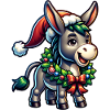 Âne de Noël
