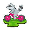 Raccoon Bicycle
